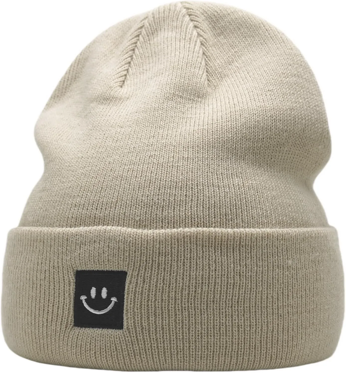 55cube Knit Beanie for Men/Women - Warm and Fashionable Headwear for All Seasons