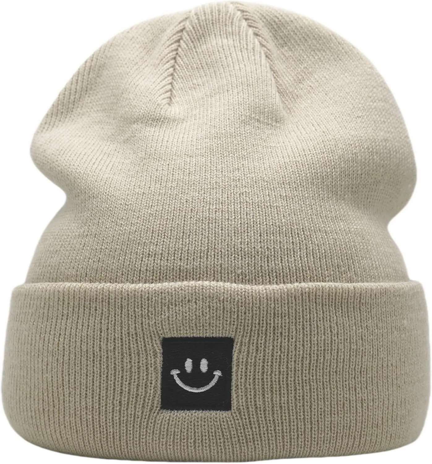 55cube Knit Beanie for Men/Women - Warm and Fashionable Headwear for All Seasons