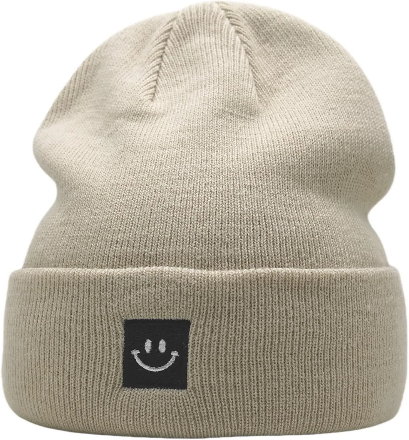 55cube Knit Beanie for Men/Women - Warm and Fashionable Headwear for All Seasons