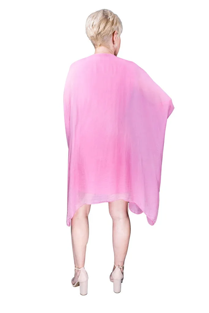 Alessia Silk Kaftan Dress (DQ202) - FINAL SALE