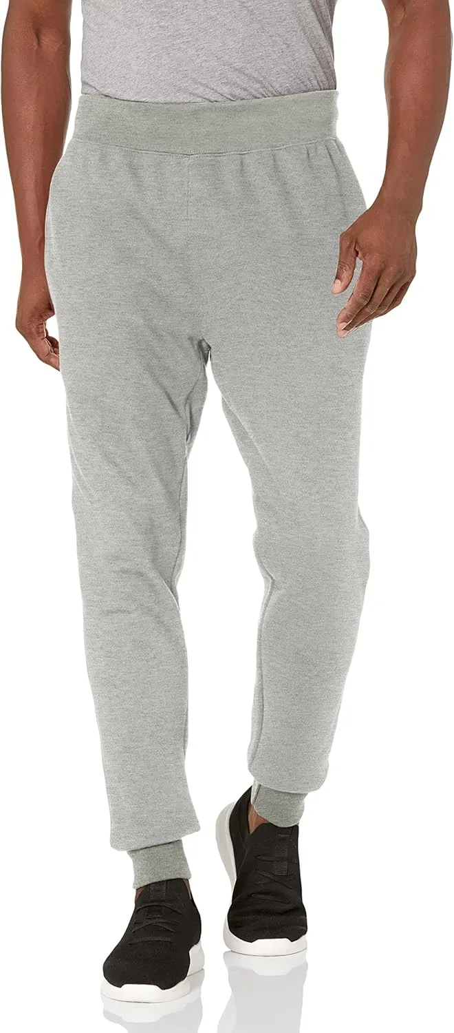 Champion Men's Reverse Weave Joggers, Comfortable, Fleece Pants For Men, C Logo, 30.5