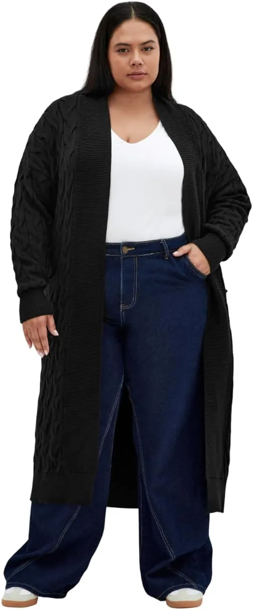 City Chic Women's Plus Size Cardigan - Charissa