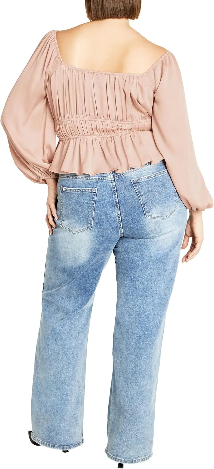 City Chic Women's Plus Size Yasmine Top