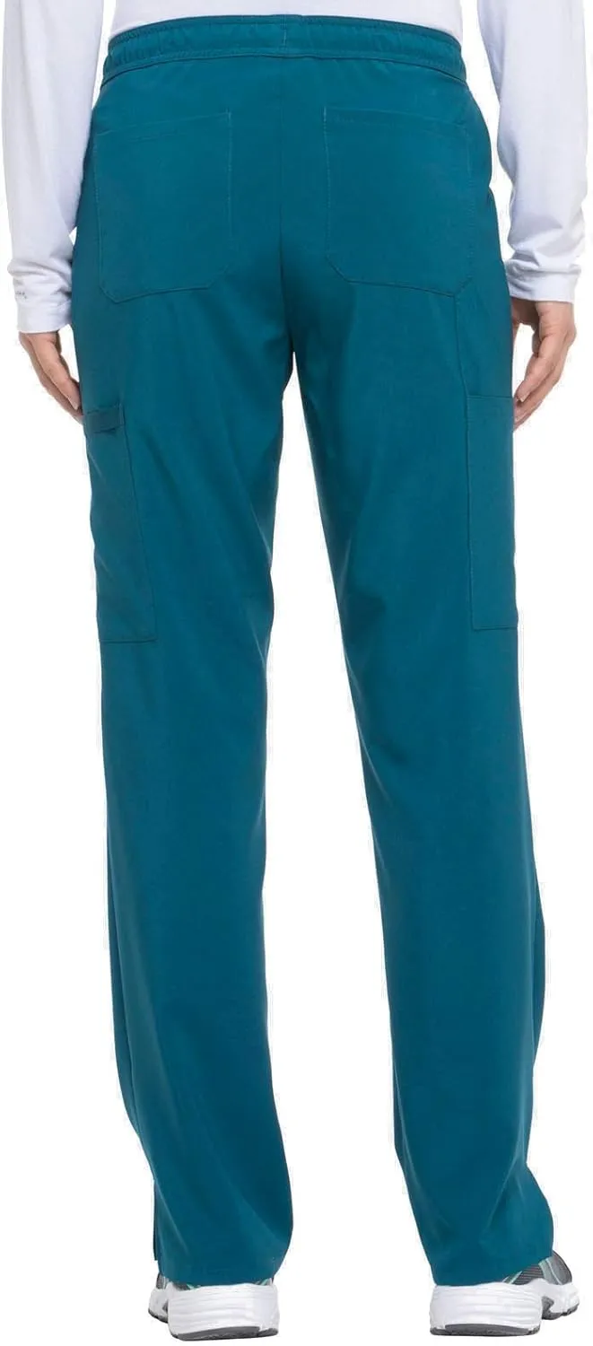Dickies EDS Essentials Scrubs for Women, Drawstring Cargo Scrub Pants with Four-Way Stretch and Moisture Wicking DK010