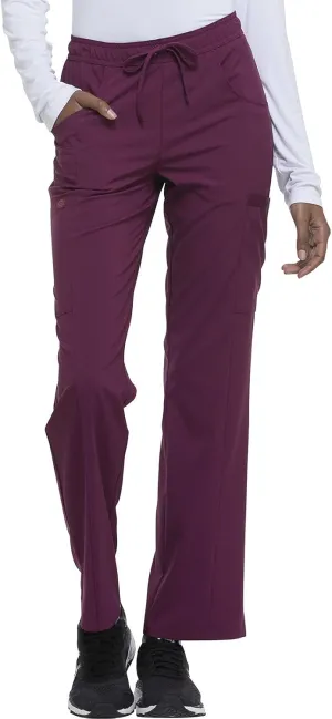 Dickies EDS Essentials Scrubs for Women, Drawstring Cargo Scrub Pants with Four-Way Stretch and Moisture Wicking DK010
