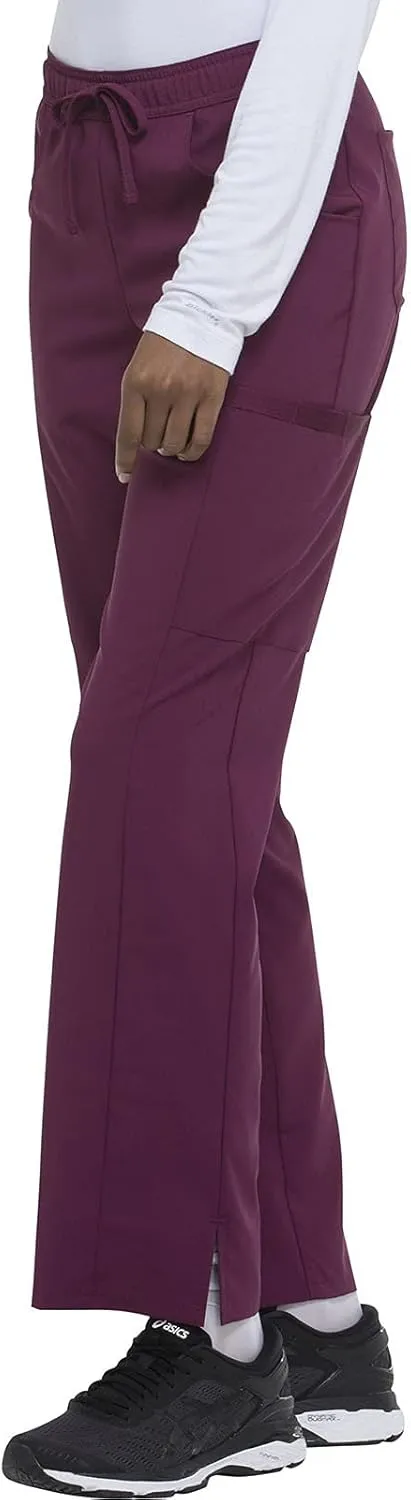 Dickies EDS Essentials Scrubs for Women, Drawstring Cargo Scrub Pants with Four-Way Stretch and Moisture Wicking DK010