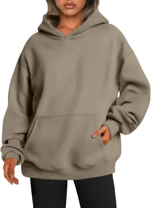EFAN Womens Hoodies Oversized Sweatshirts Pullover Fleece Sweaters Long Sleeve Winter Fall Outfits Fashion Y2k Clothes
