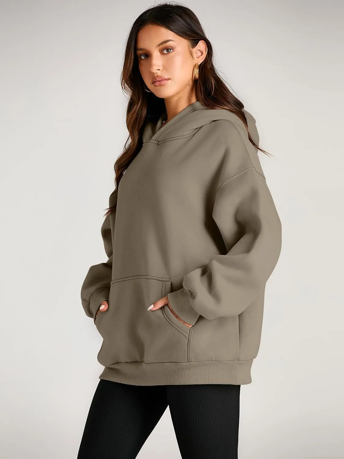 EFAN Womens Hoodies Oversized Sweatshirts Pullover Fleece Sweaters Long Sleeve Winter Fall Outfits Fashion Y2k Clothes