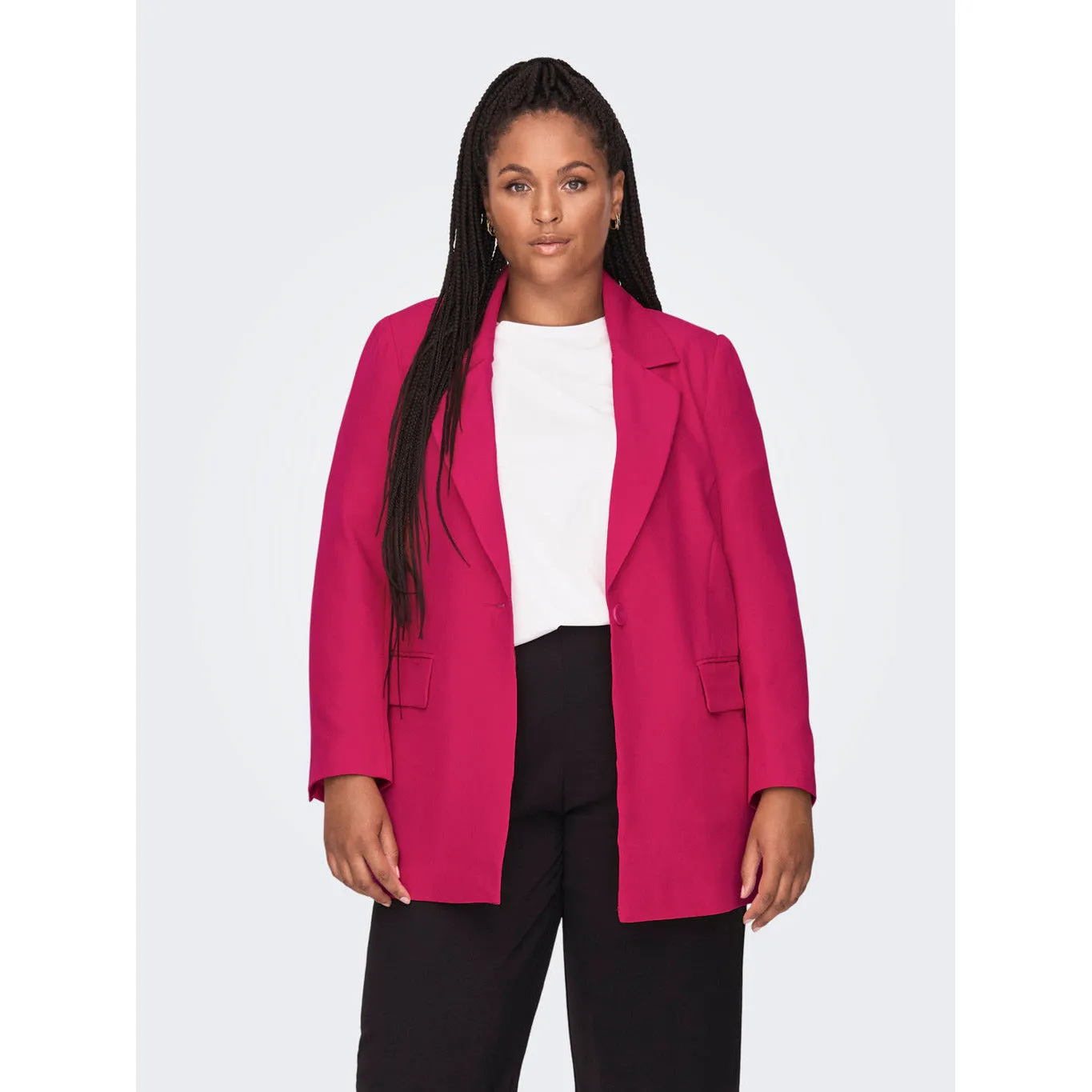 Only Carmakoma Blazer in Pink