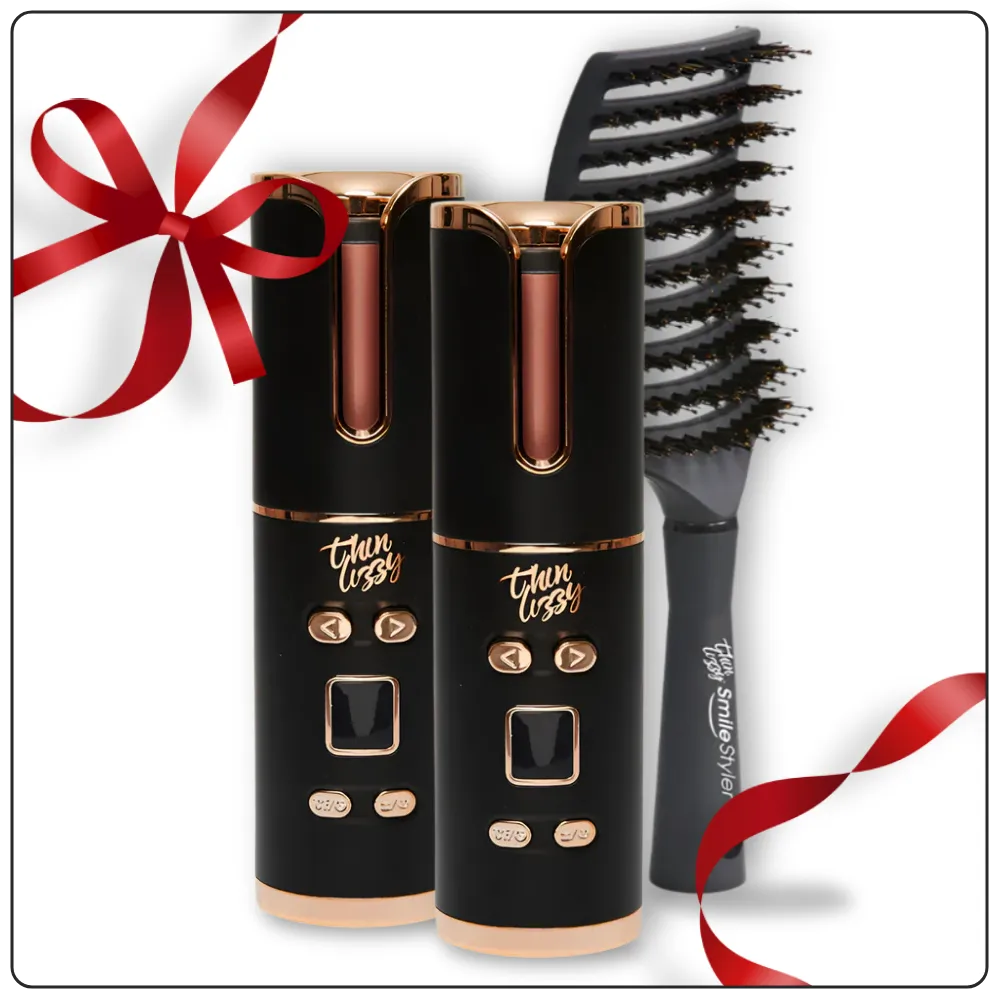 Style & Smooth Bundle(Easy Curler Buy One Get One Free   Free Good Hairbrush)