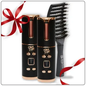 Style & Smooth Bundle(Easy Curler Buy One Get One Free   Free Good Hairbrush)