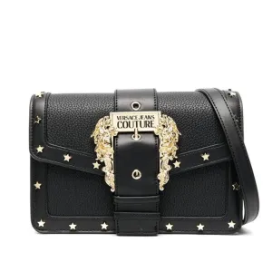 VERSACE JEANS COUTURE BAROQUE BLK STARS BAG