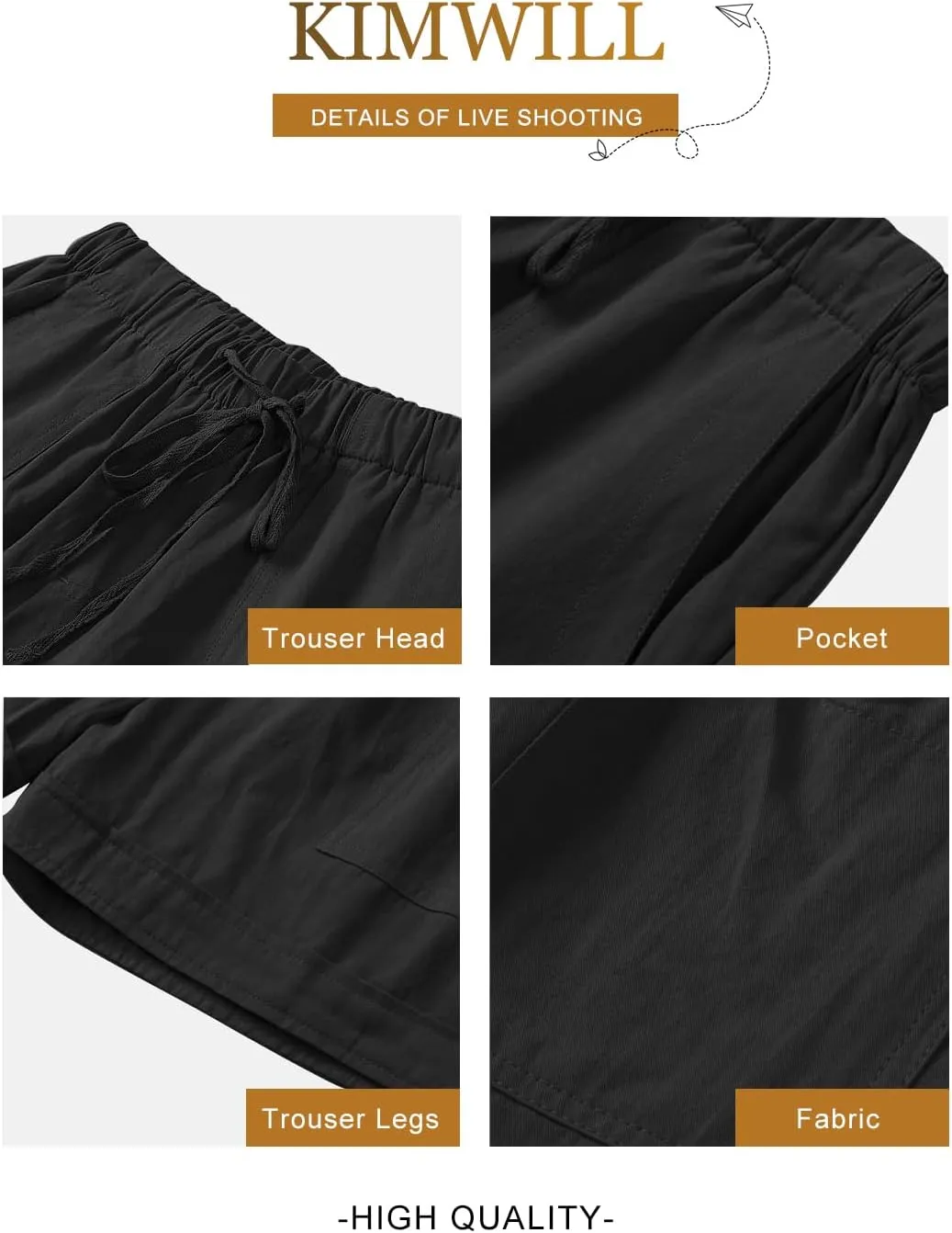 Womens Elastic Waist Comfy Drawstring Shorts Beach Casual Shorts Summer Lightweight Short Pants with Pockets