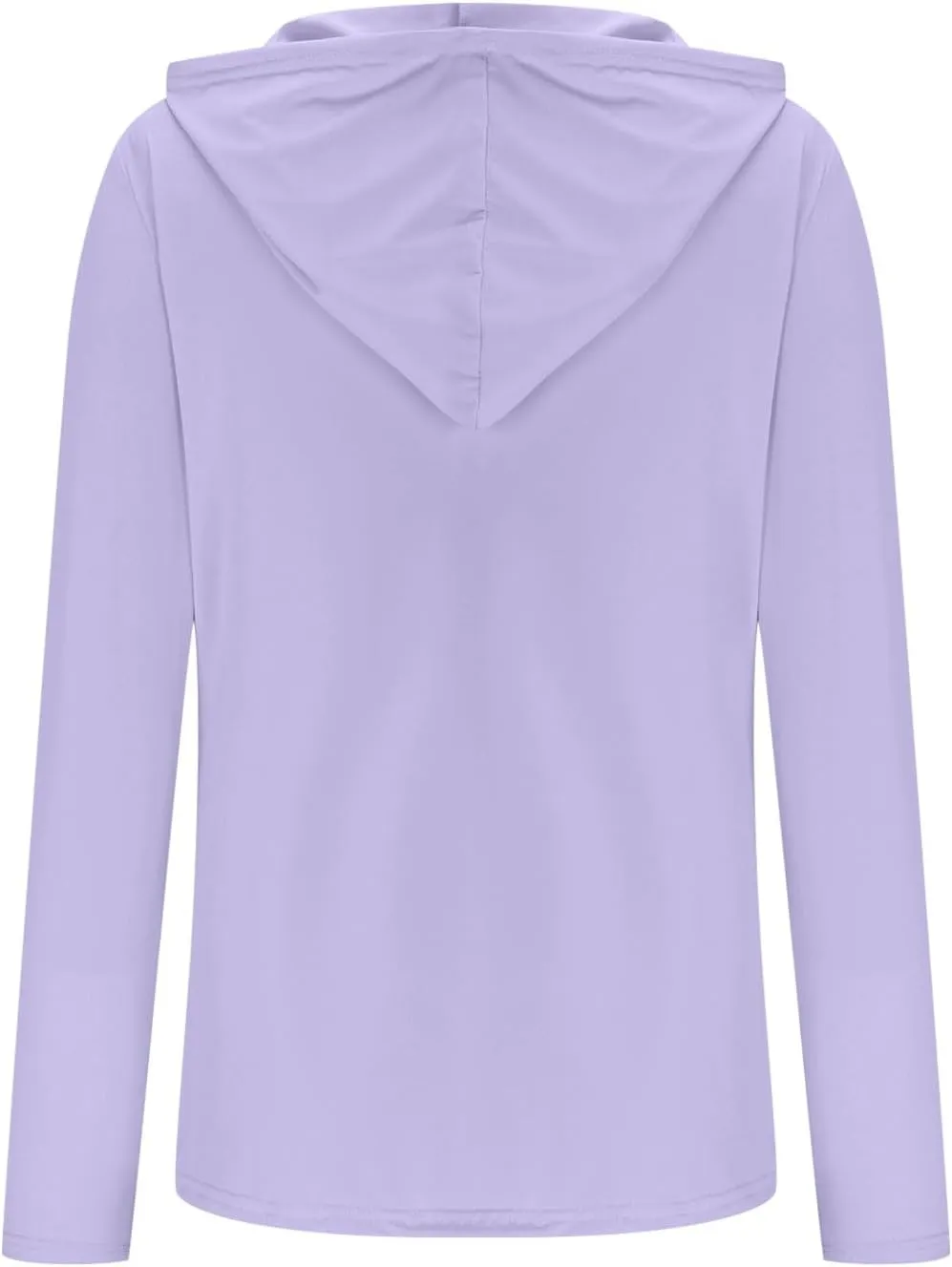 Women's Hooded Sun Shirt UPF 50  Long Sleeve Uv Protection Quick Dry Fit Rash Guard Thumb Hole Lightweight Hoodie